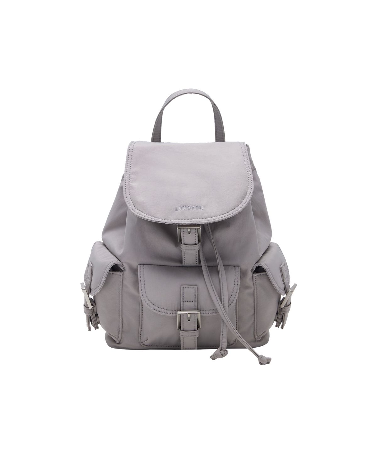 라츠유(LOTSYOU) Nostalgia Soft Backpack GRAY