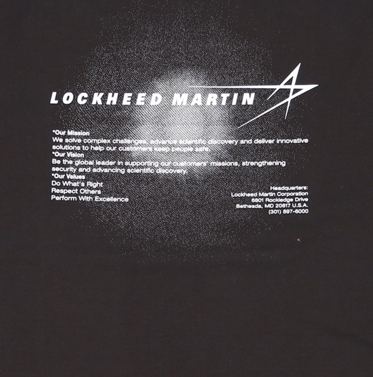 록히드마틴(LOCKHEED MARTIN) 반소매 티셔츠 003