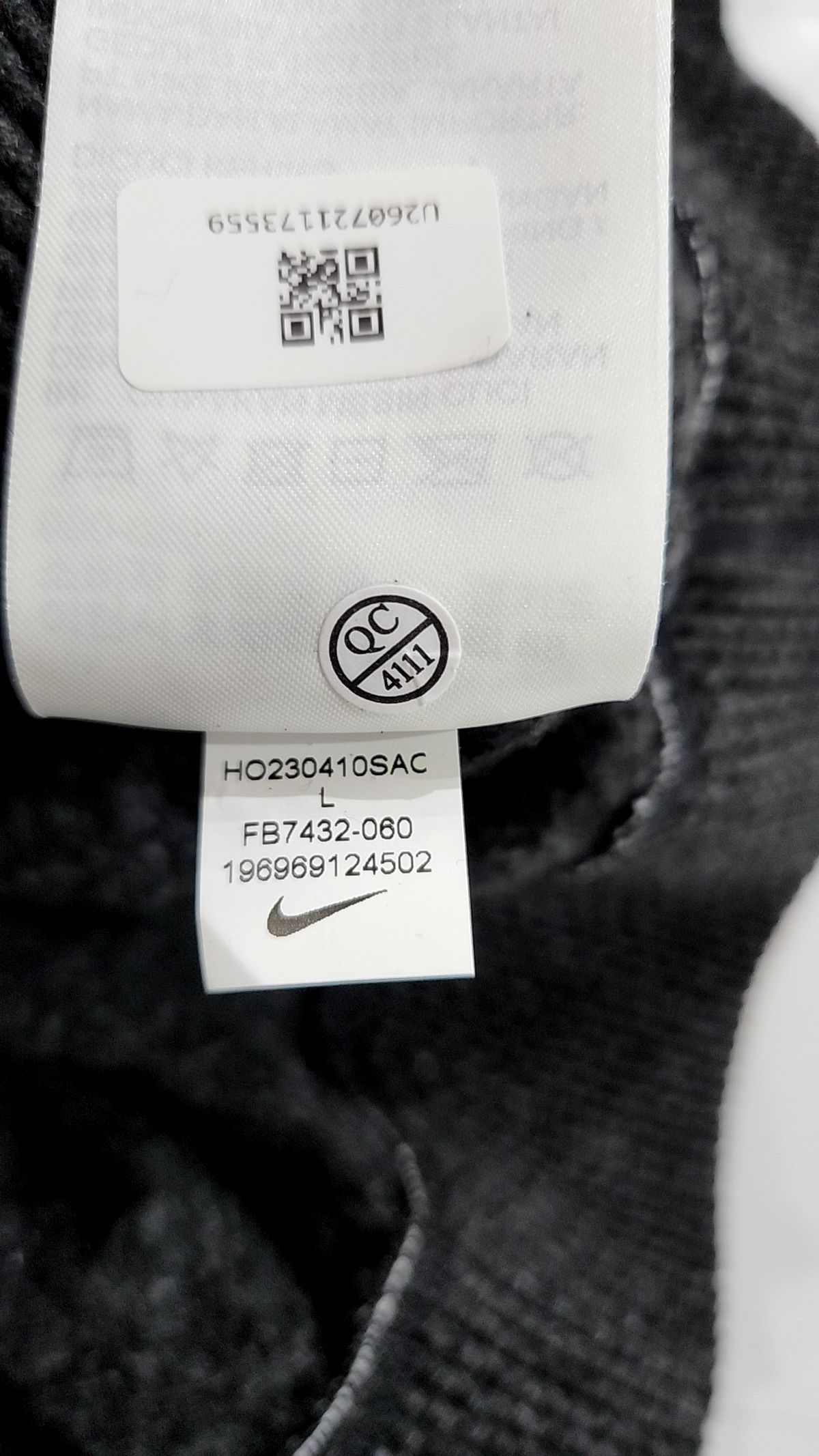 나이키(NIKE) 포워드 크루 M - 앤트러사이트:블랙 / FB7432-060 L