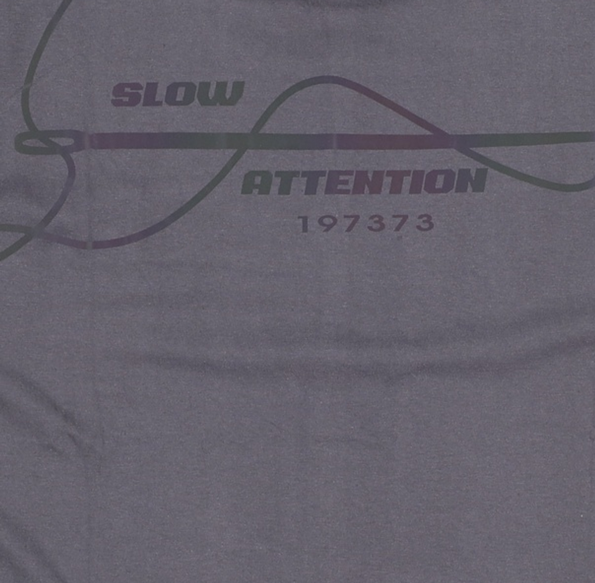 슬로우어텐션(SLOWATTENTION) 반소매 티셔츠 1