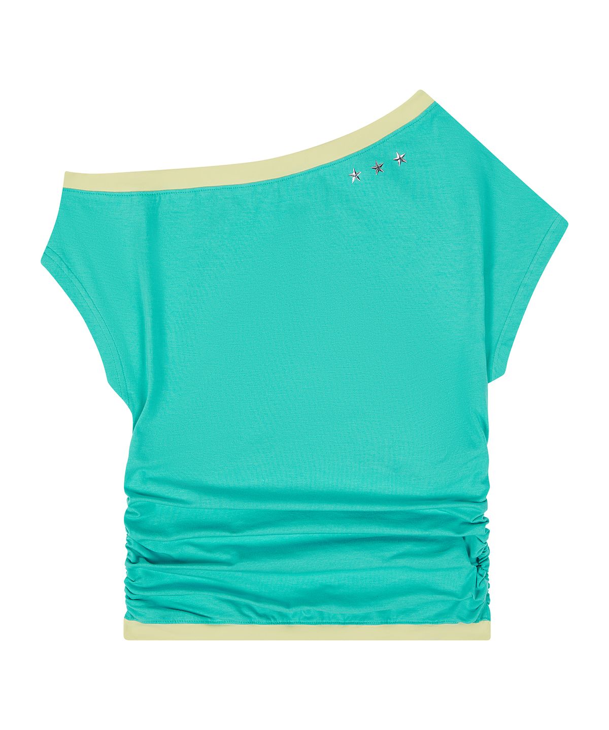 라티젠(LARTIGENT) L26 ONE-SHOULDER BOATNECK TOP(MINT)