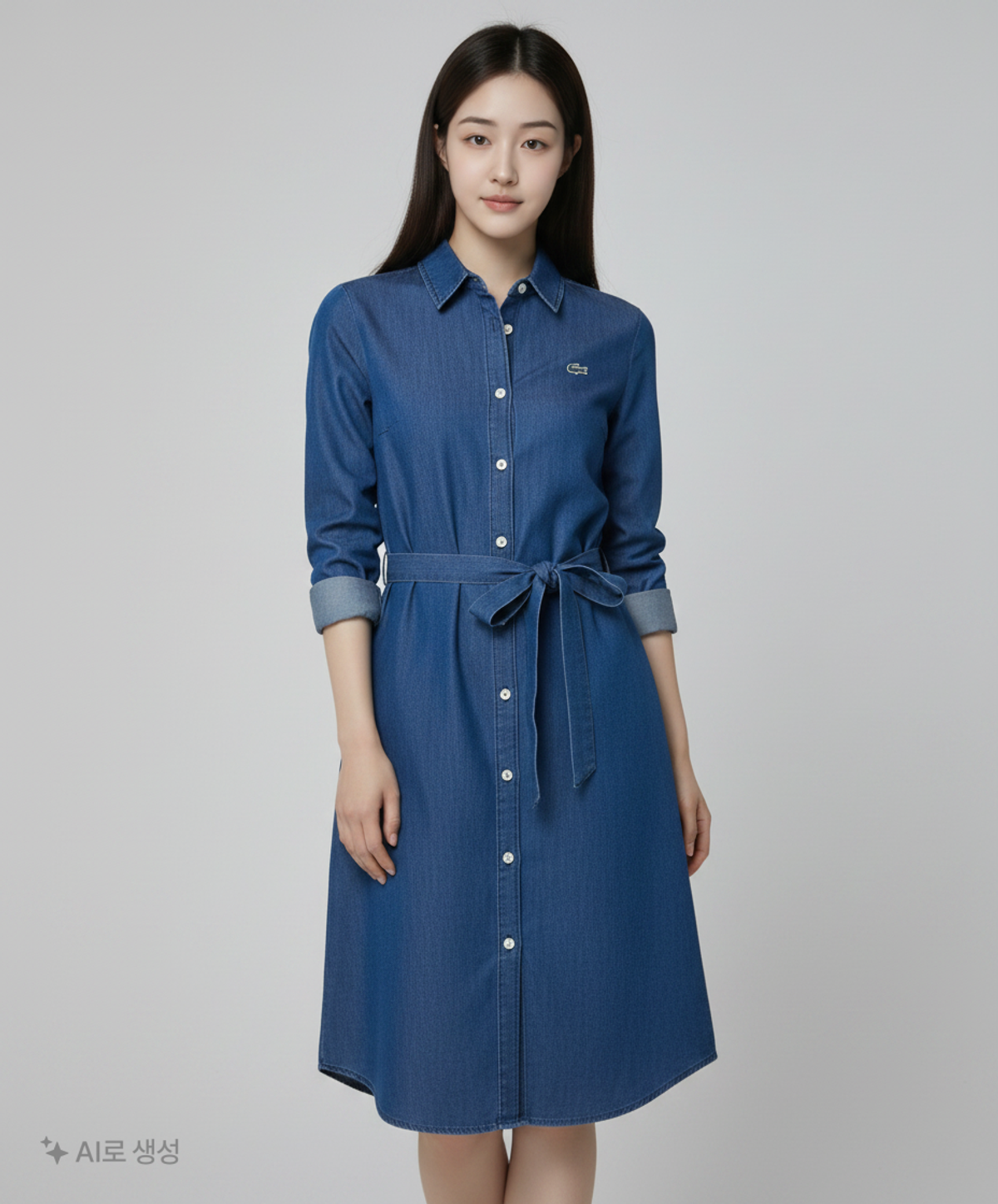 라코스테 라이브(Lacoste L!ve) 미니 원피스 XS