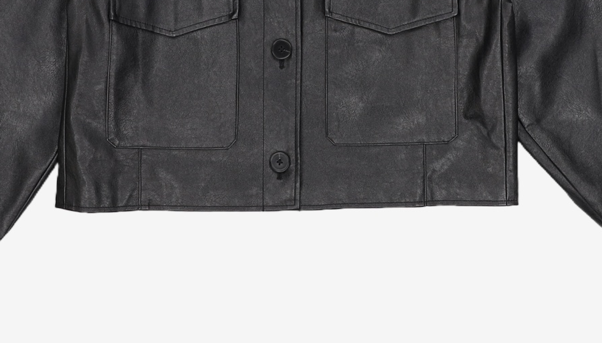 미쏘(MIXXO) 레더/라이더스 재킷 M