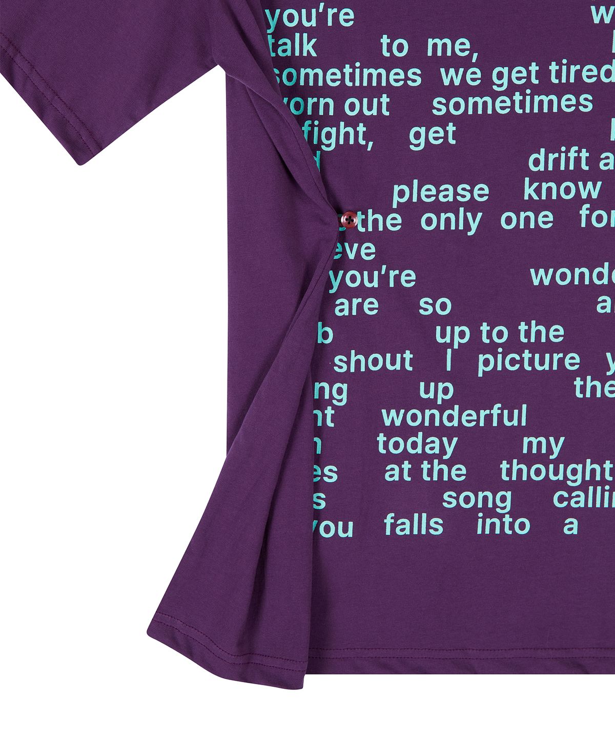 라티젠(LARTIGENT) L26 WONDERFUL T-SHIRT(PURPLE)
