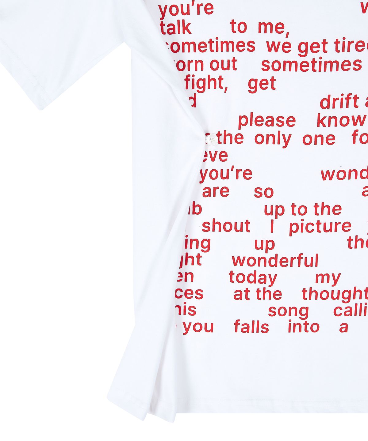 라티젠(LARTIGENT) L26 WONDERFUL T-SHIRT(WHITE)