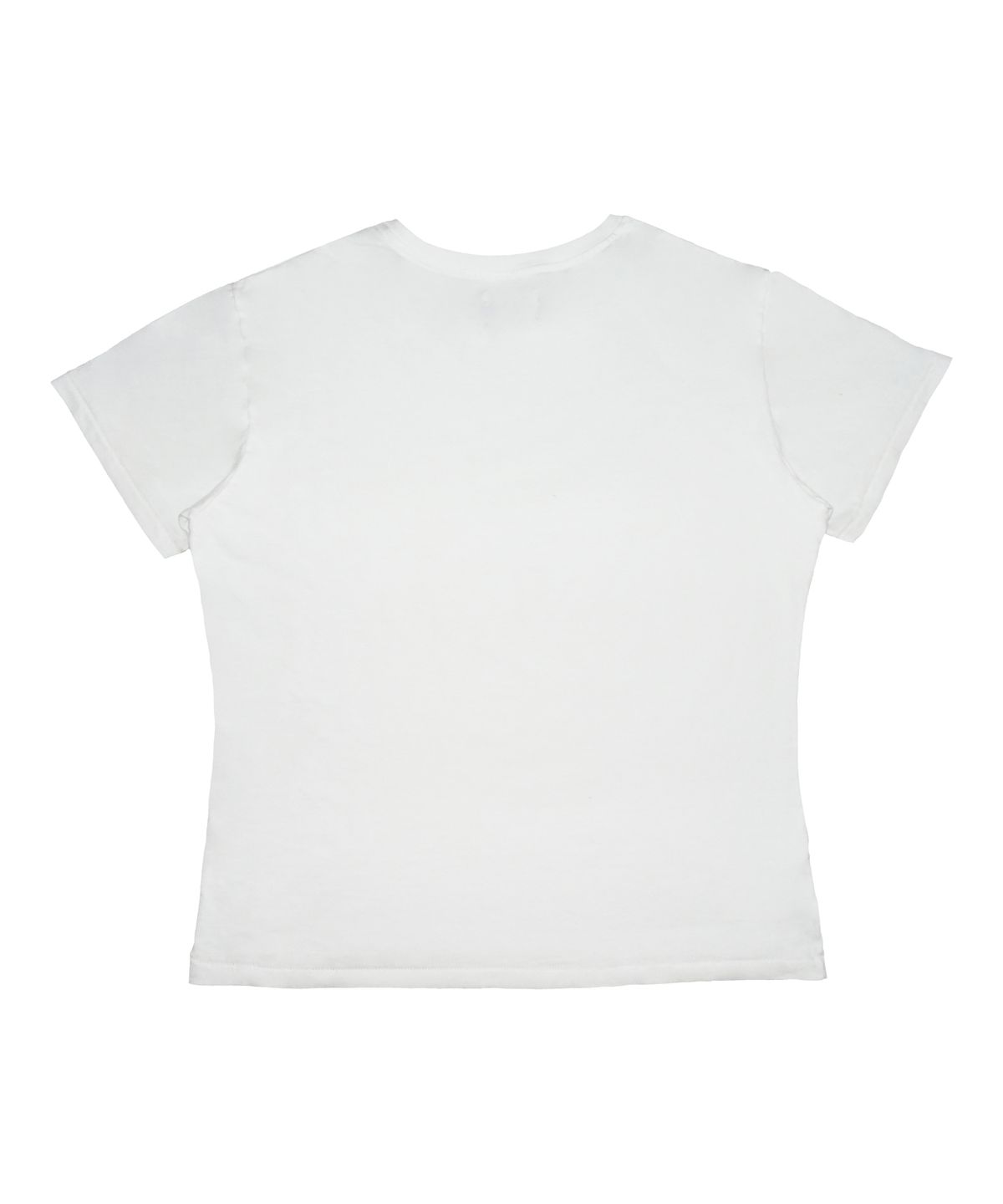 갈릭 블루스(GARLICBLUES) 04 GARLIC BLUES Appliqué Logo T-shirt (White&Ivory)
