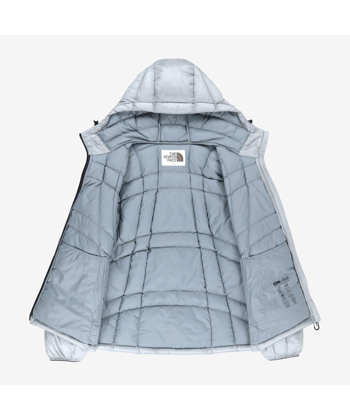 노스페이스(THE NORTH FACE) NJ3NS53K 웨이브 라이트 온볼 패딩 자켓 ICE_GRAY