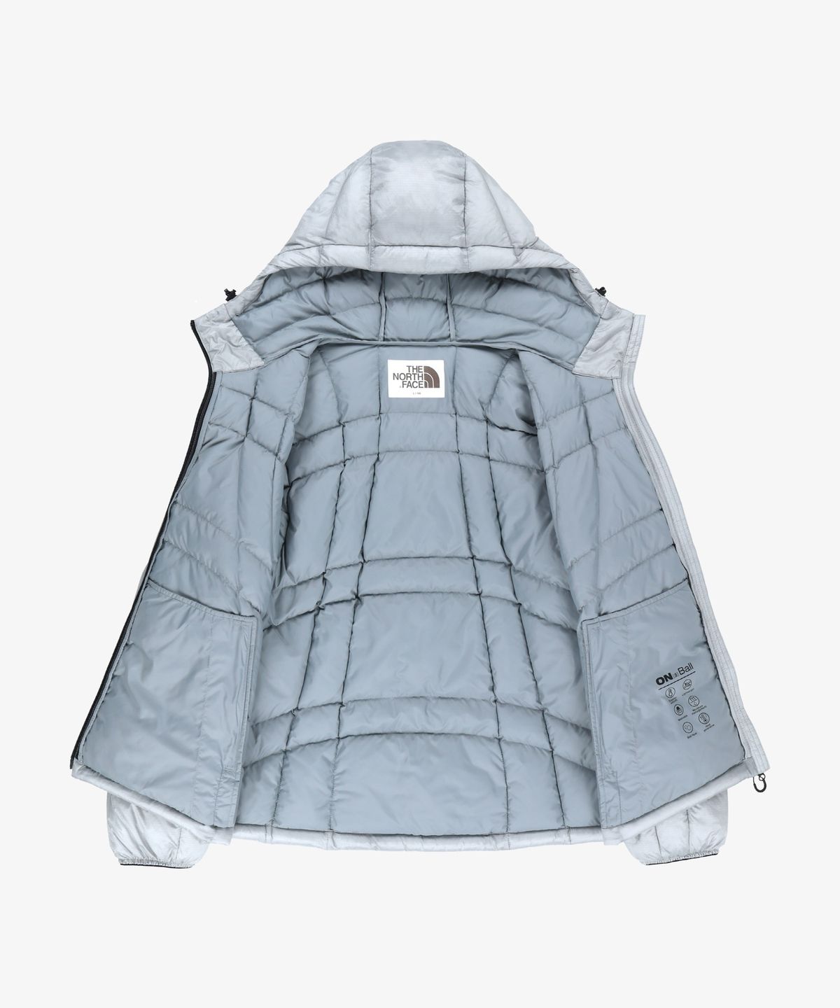 노스페이스(THE NORTH FACE) NJ3NS53K 웨이브 라이트 온볼 패딩 자켓 ICE_GRAY