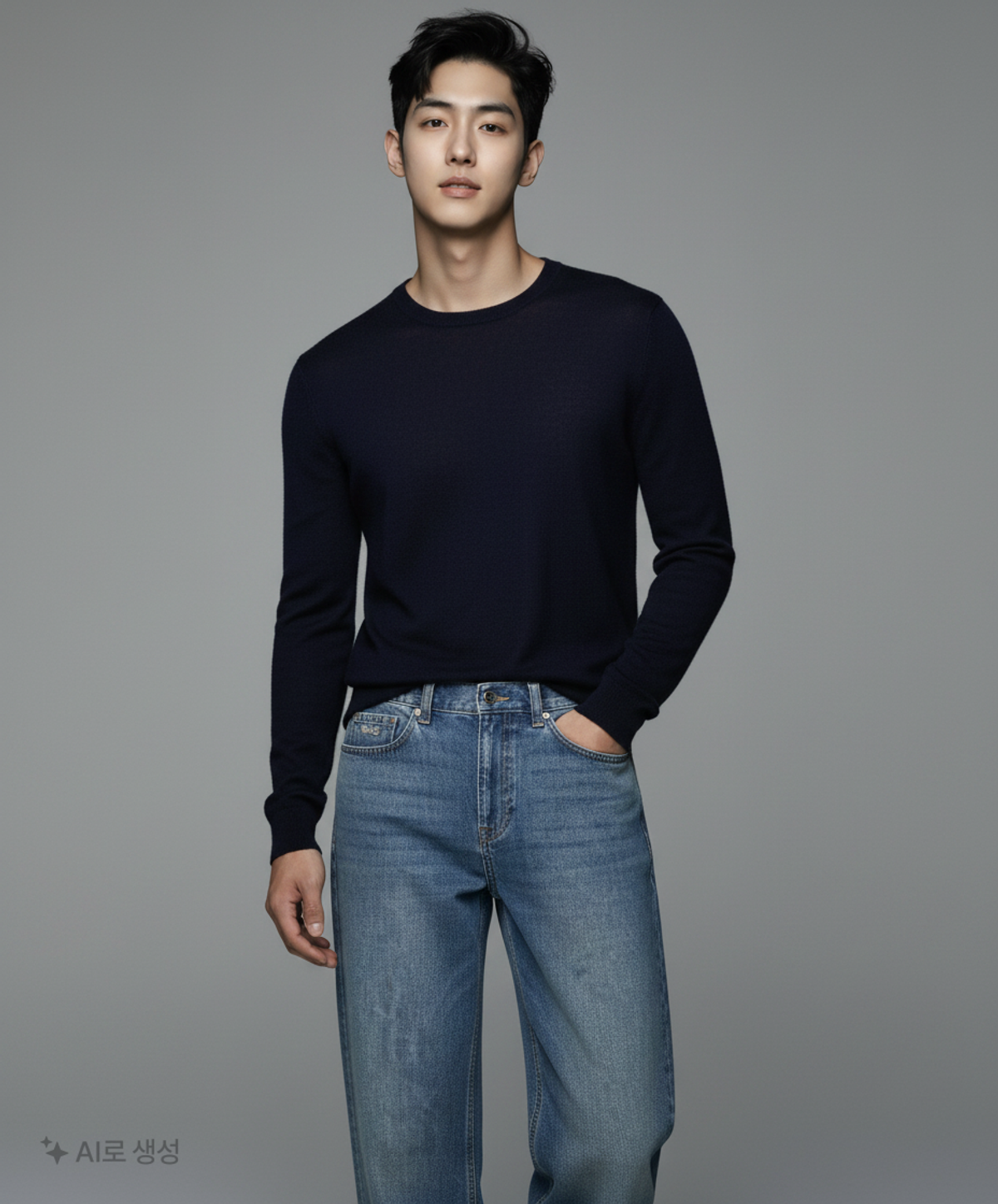 플랙진(PLAC JEAN) 청/데님 팬츠 M