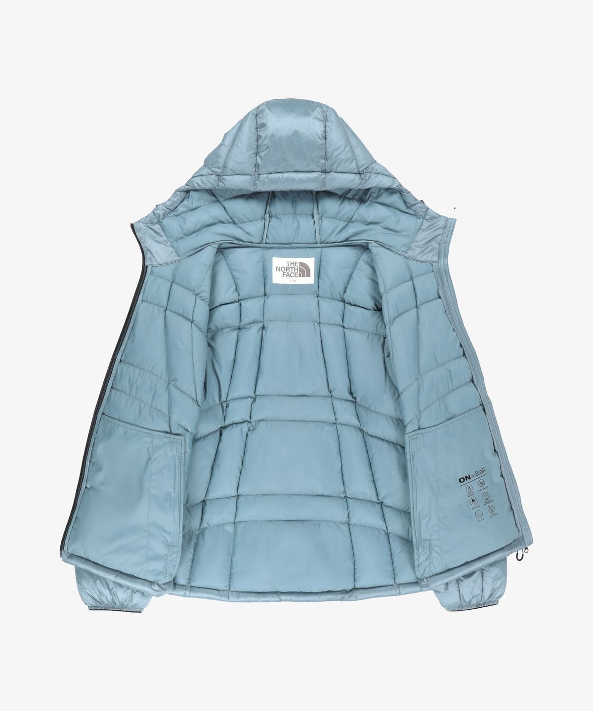 노스페이스(THE NORTH FACE) NJ3NS53L 웨이브 라이트 온볼 패딩 자켓 GRAYISH_BLUE