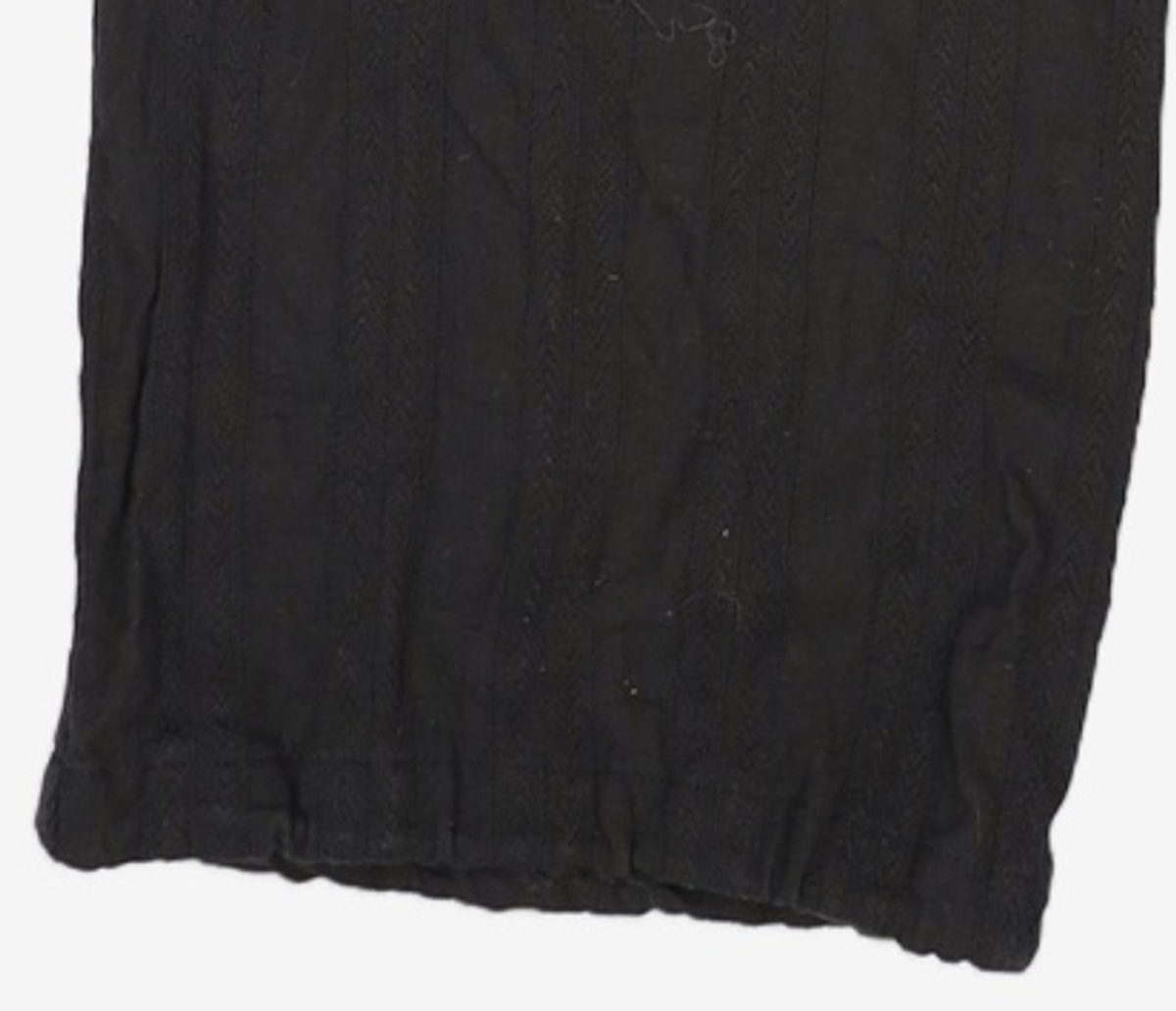 쓰리투에이티(THREE TO EIGHTY) LACE ROLLED CARGO PANTS BLACK OS