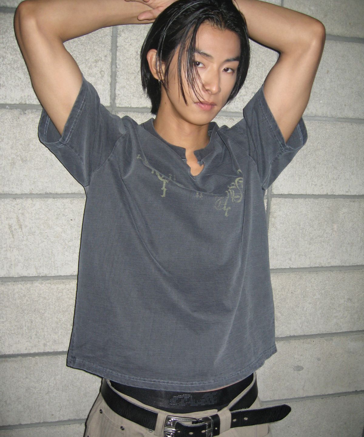 엔드릭스(EDLIX) Erode Washed T-Shirt (Dust Blue)