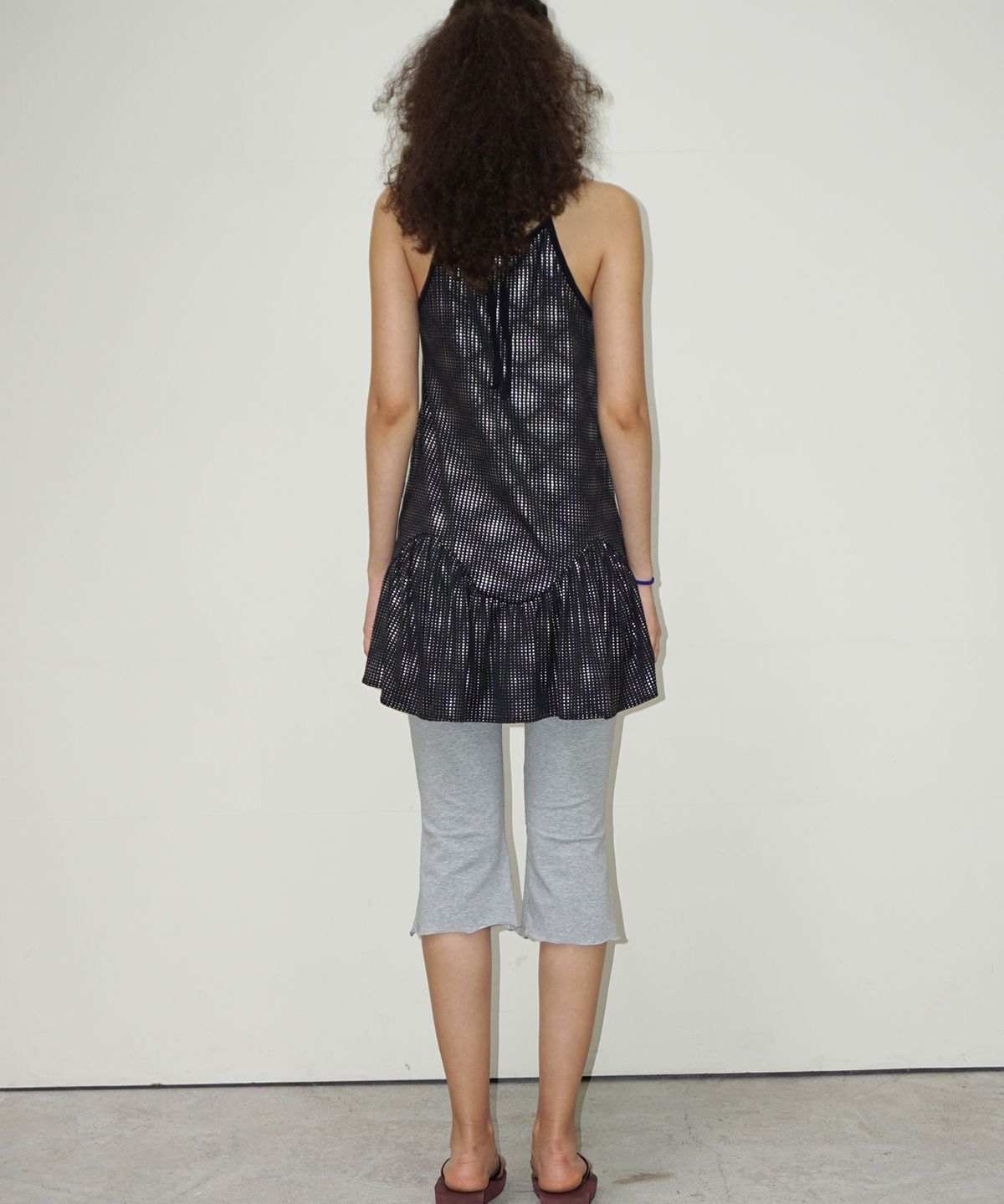 떨스티클럽(THIRSTYCLUB) Glitter mini dress - Black