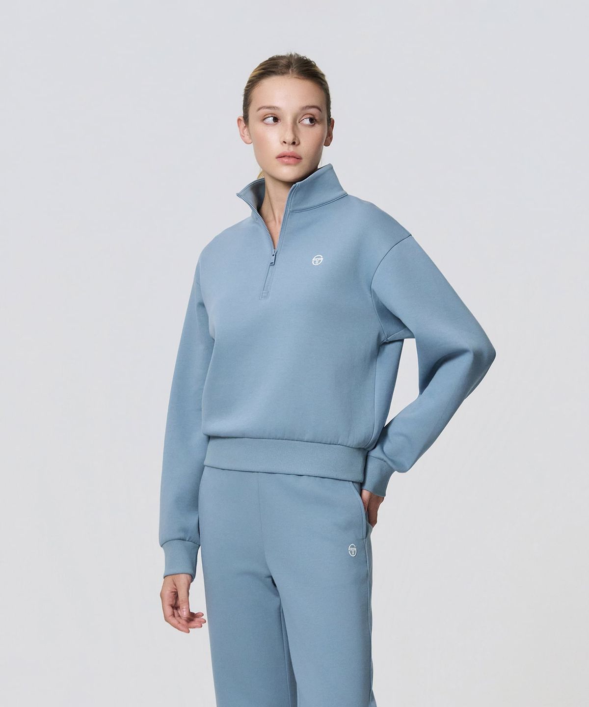 세르지오 타키니(SERGIO TACCHINI) W 쿠쉬라이트 하프집 (Indigo)