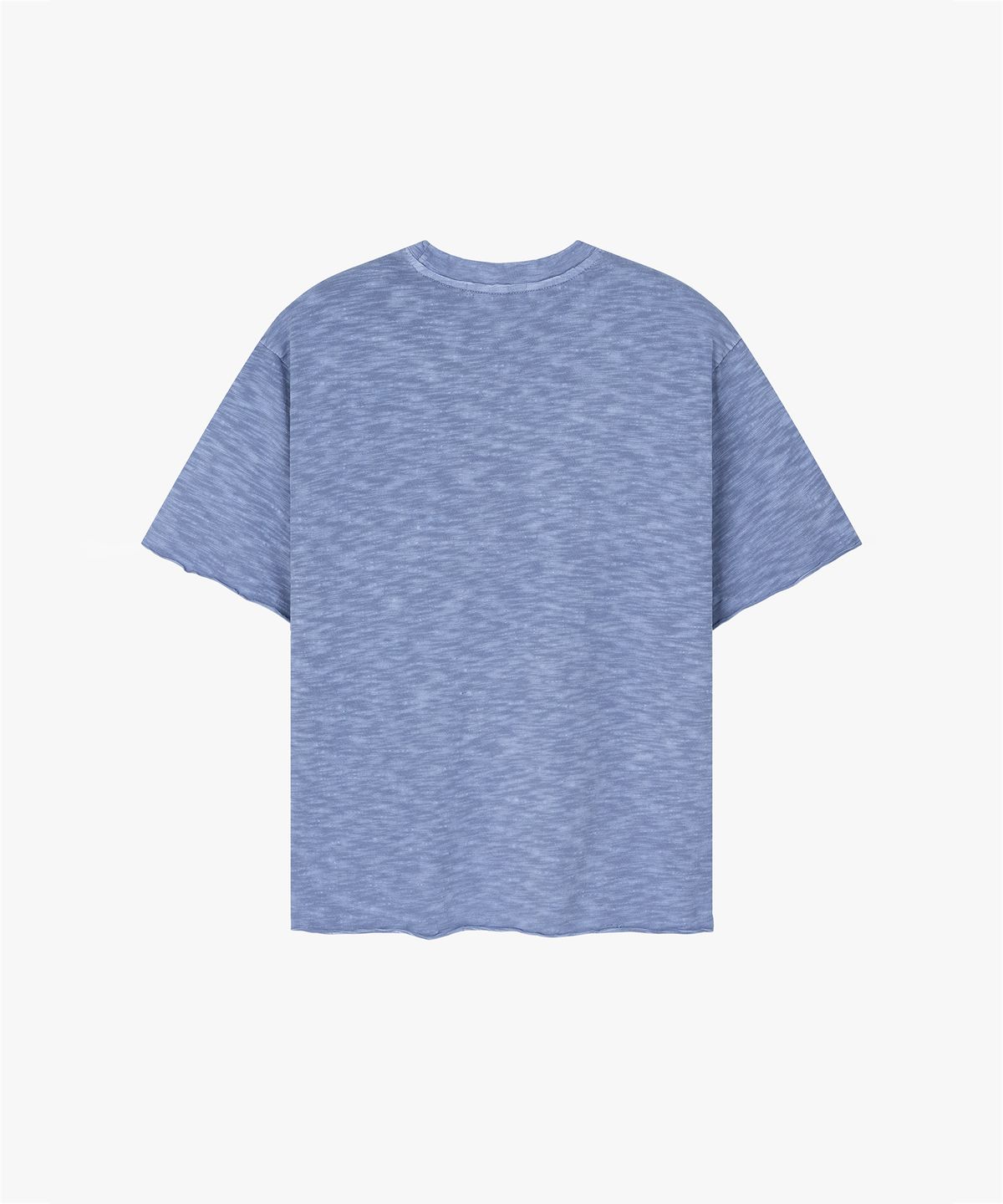 엔드릭스(EDLIX) Trace Raw Slub T-Shirt (Sky Blue)