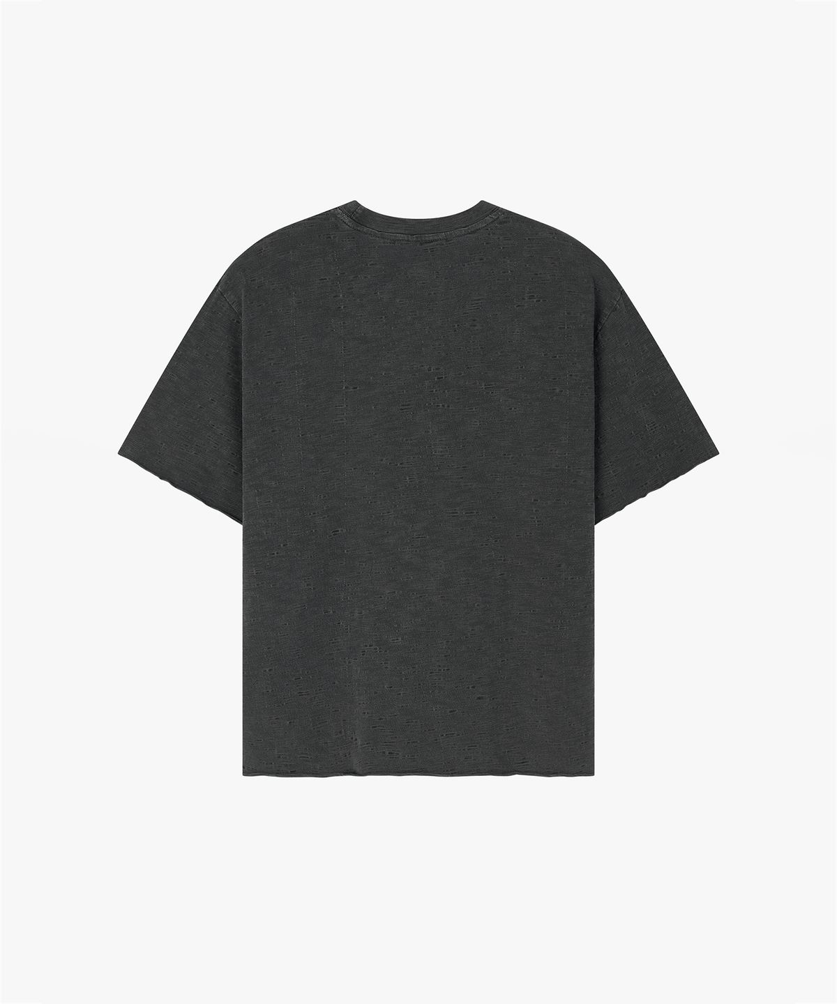 엔드릭스(EDLIX) Trace Raw Slub T-Shirt (Charcoal)