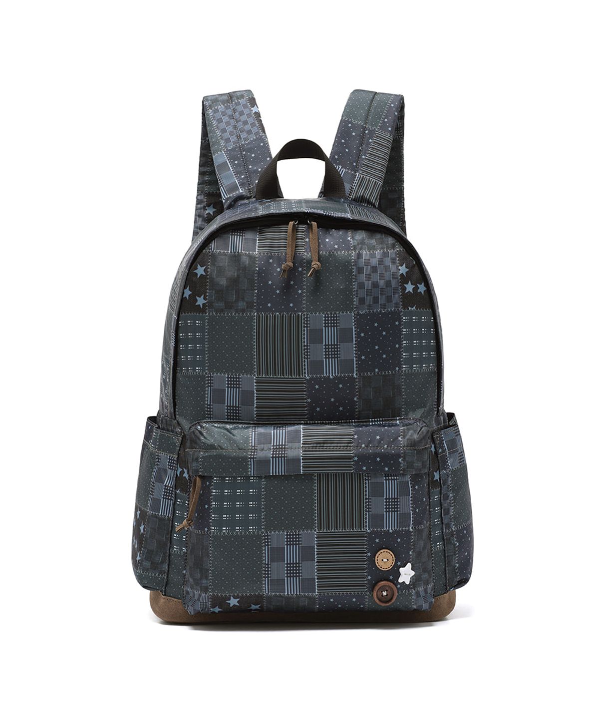 카비시(CAVISH) PATCHWORK BACKPACK BLACK(CV2GFUAB42A)
