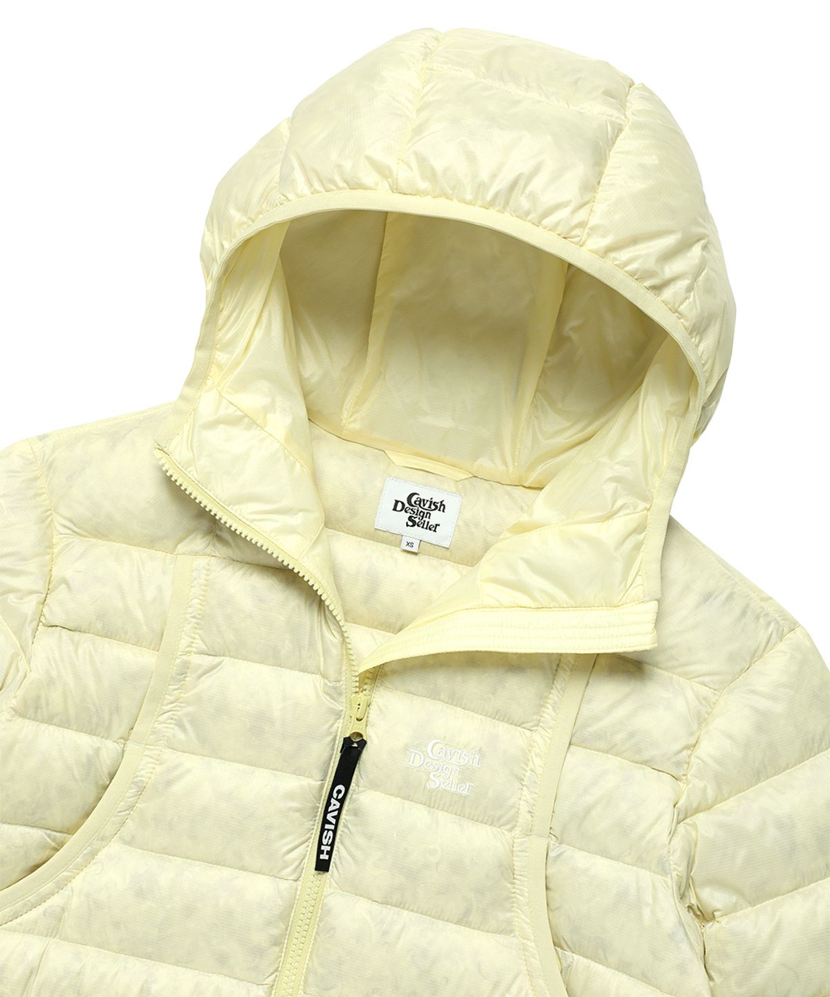 카비시(CAVISH) LIGHT WEIGHT DOWN JACKET BUTTER CREAM(CV2EWUB901A)