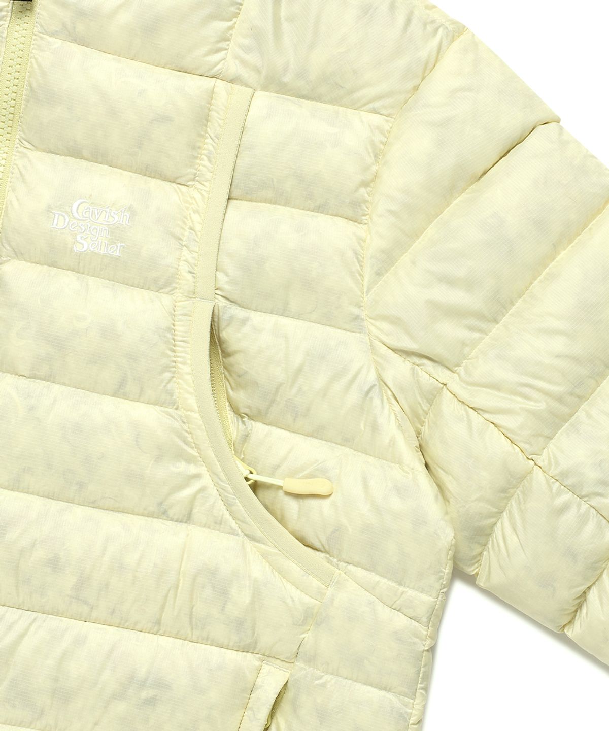 카비시(CAVISH) LIGHT WEIGHT DOWN JACKET BUTTER CREAM(CV2EWUB901A)
