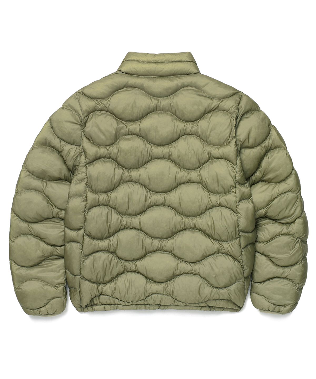 카비시(CAVISH) SOFT AIR HIGH-NECK PADDED JACKET KHAKI(CV2GFUB902A)