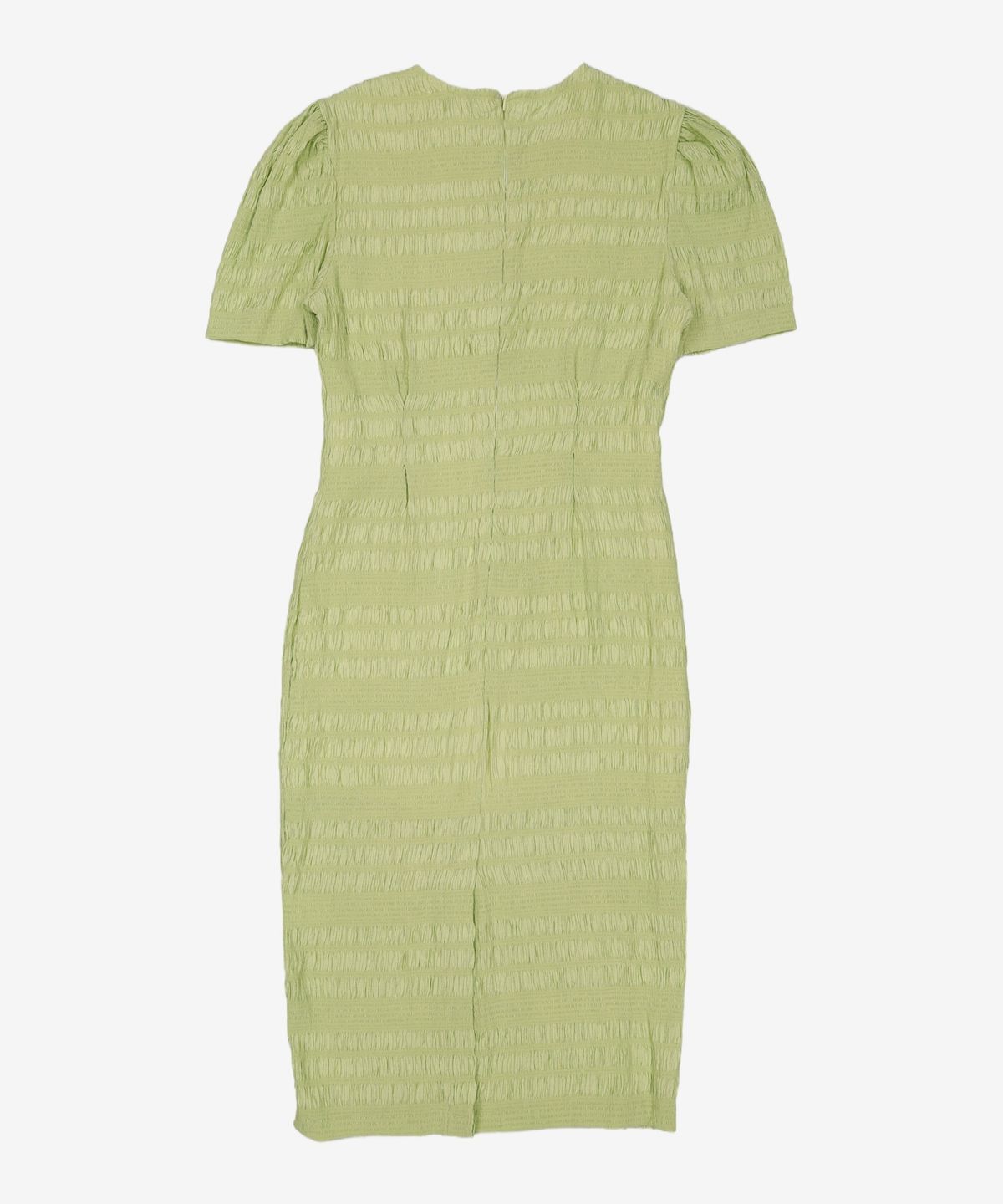 비뮤즈맨션(BEMUSE MANSION) Crinkle one-piece - Pea green FREE