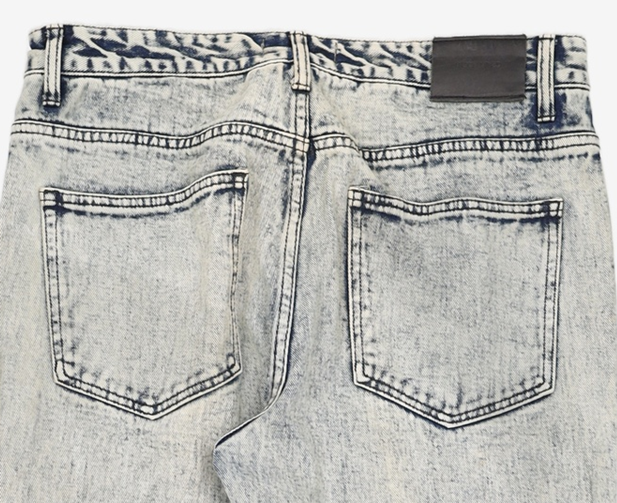 메종미네드(MAISON MINED) MOLAR FOX DENIM PANTS G/BLUE 50