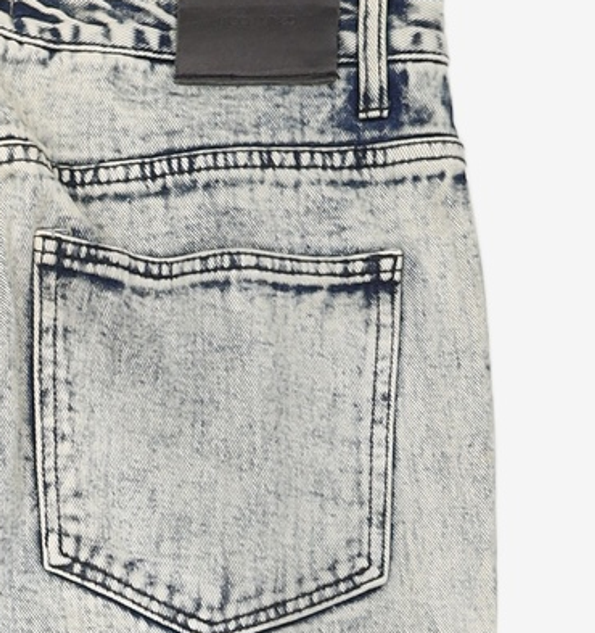 메종미네드(MAISON MINED) MOLAR FOX DENIM PANTS G/BLUE 50