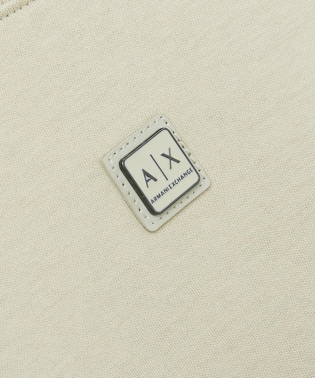 아르마니 익스체인지(ARMANI EXCHANGE) 여성 스트레치 숏 슬리브 스웨트셔츠 _베이지_A426131506