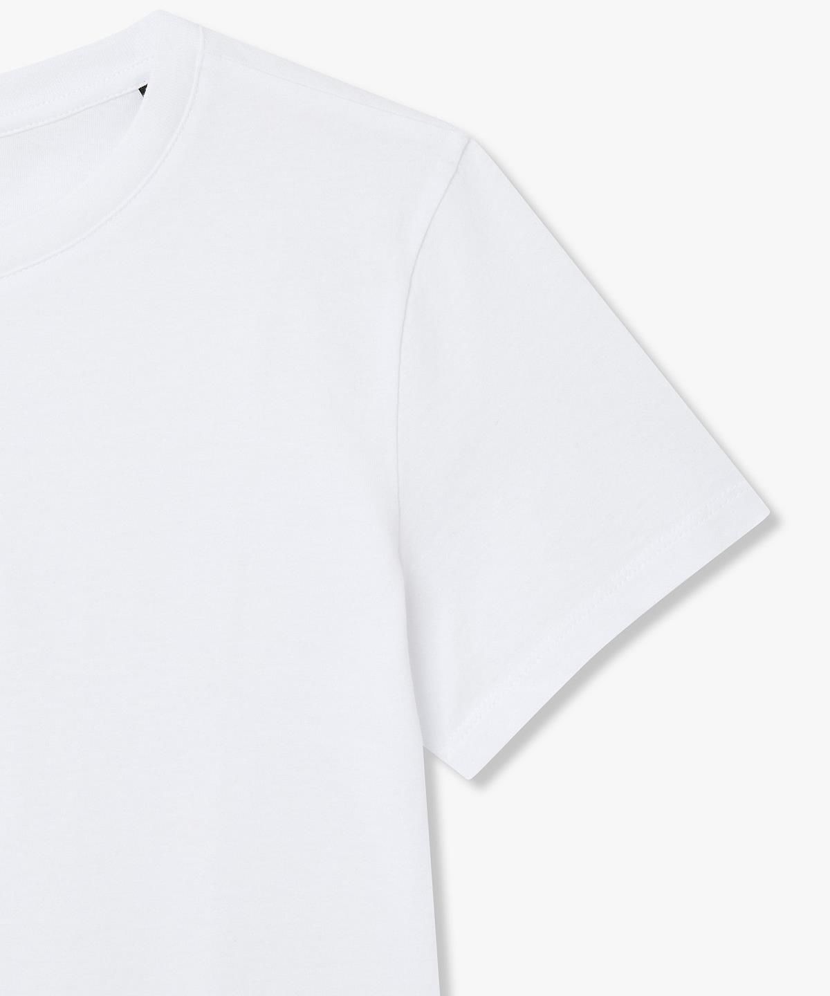 아르마니 익스체인지(ARMANI EXCHANGE) 여성 핫픽스 로고 크루넥 티셔츠 _화이트_A426130502