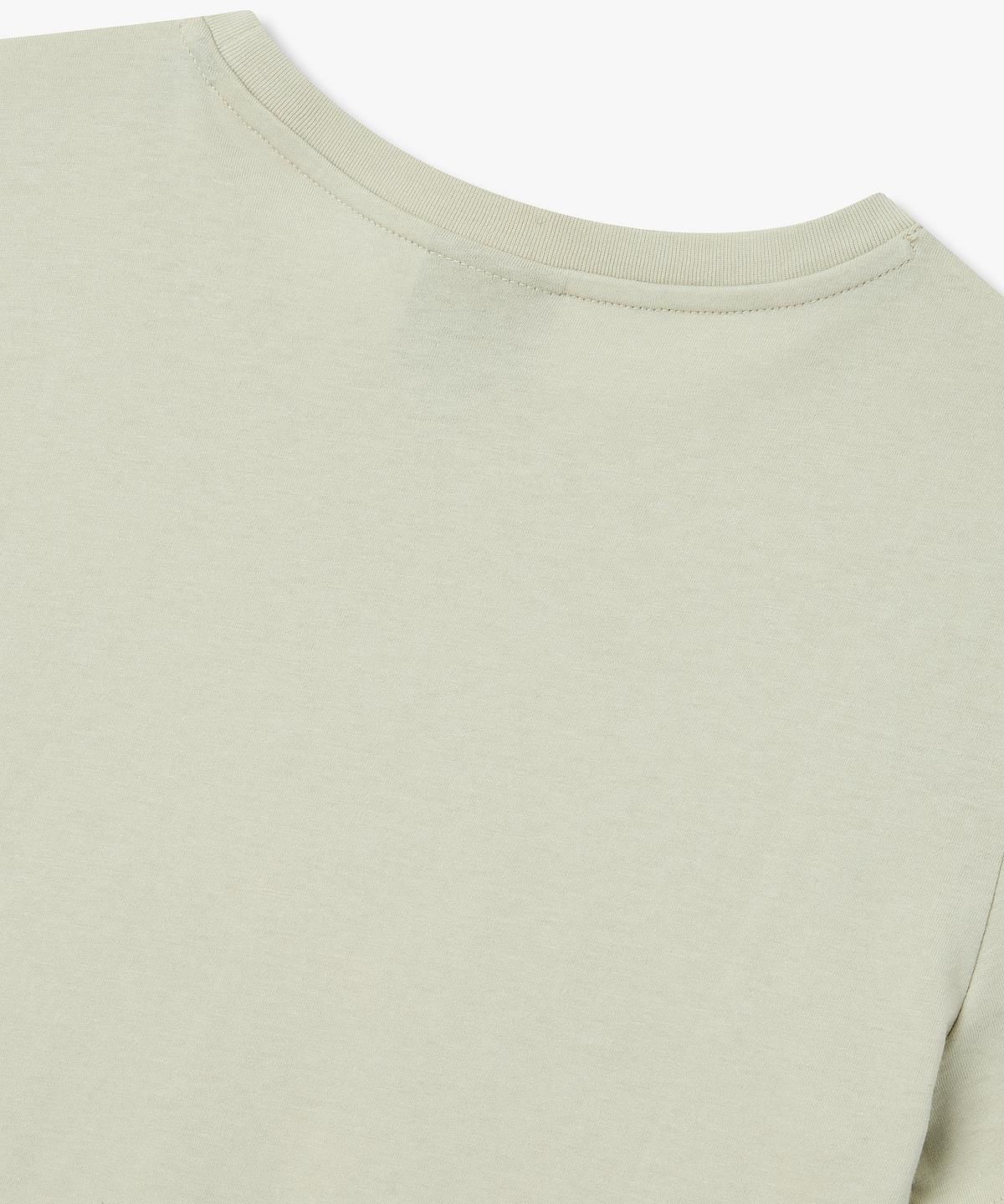 아르마니 익스체인지(ARMANI EXCHANGE) 여성 핫픽스 로고 크루넥 티셔츠 _라이트 그린_A426130503