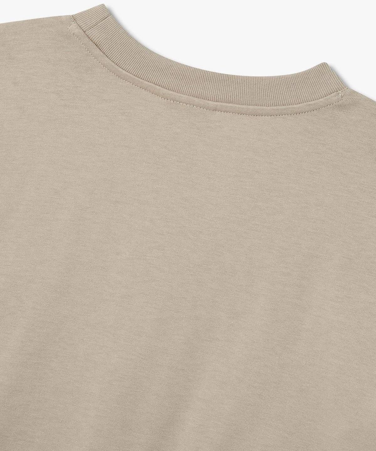 아르마니 익스체인지(ARMANI EXCHANGE) 여성 프린트 숏 슬리브 코튼 티셔츠 _베이지_A426130511