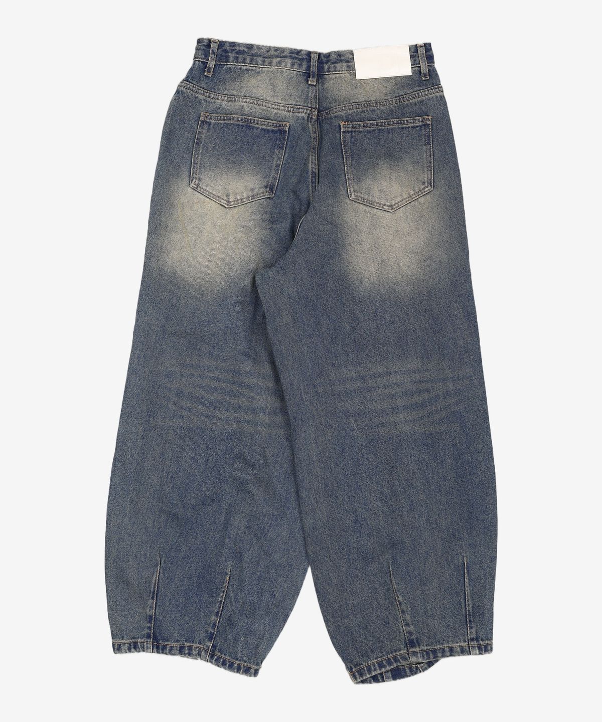 데케트(DECET) [크링클워싱]Balloon Wide Jeans DCPT055CRBlue 30