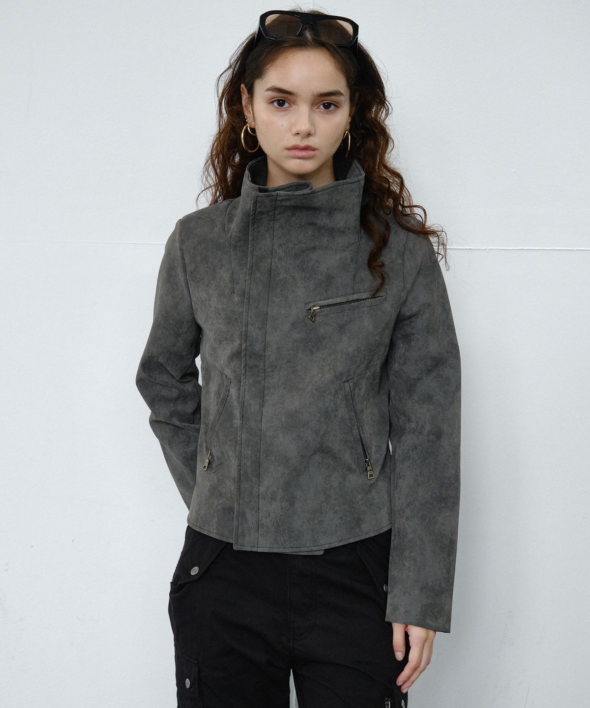 미드나잇 무브(MIDNIGHT MOVE) vt lt jacket (dark grey)