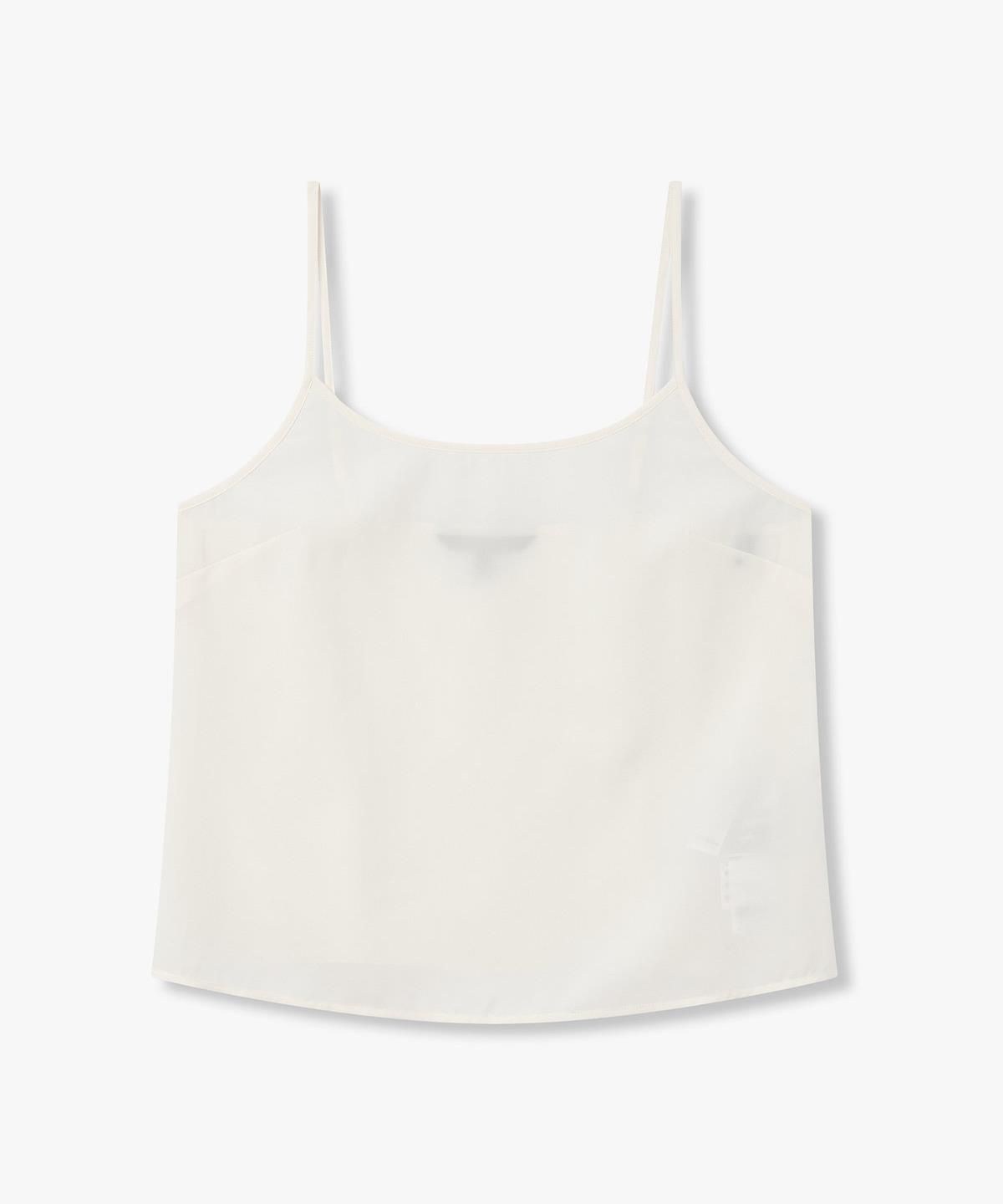 아르마니 익스체인지(ARMANI EXCHANGE) 여성 숏 슬리브 크루넥 블라우스 _아이보리_A426120501