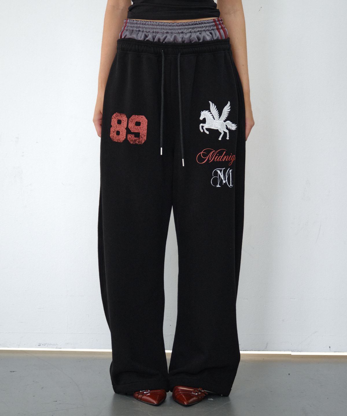 미드나잇 무브(MIDNIGHT MOVE) horse pants (black)