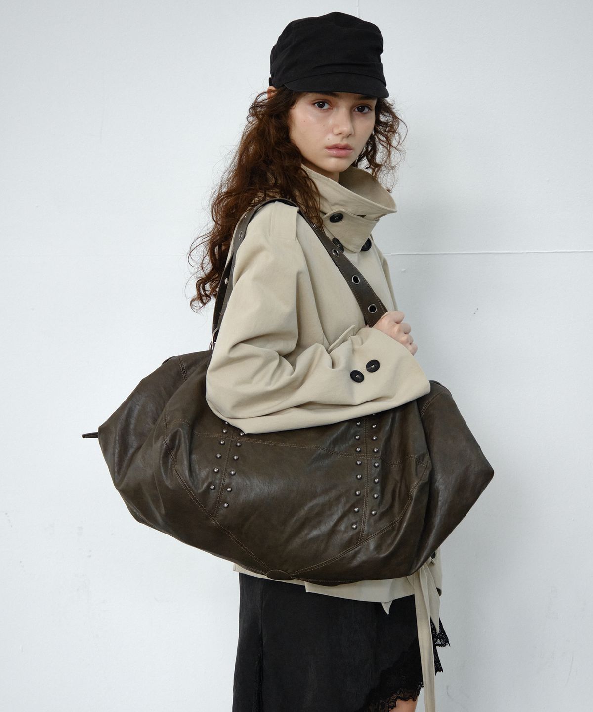 미드나잇 무브(MIDNIGHT MOVE) op lt bag (brown)