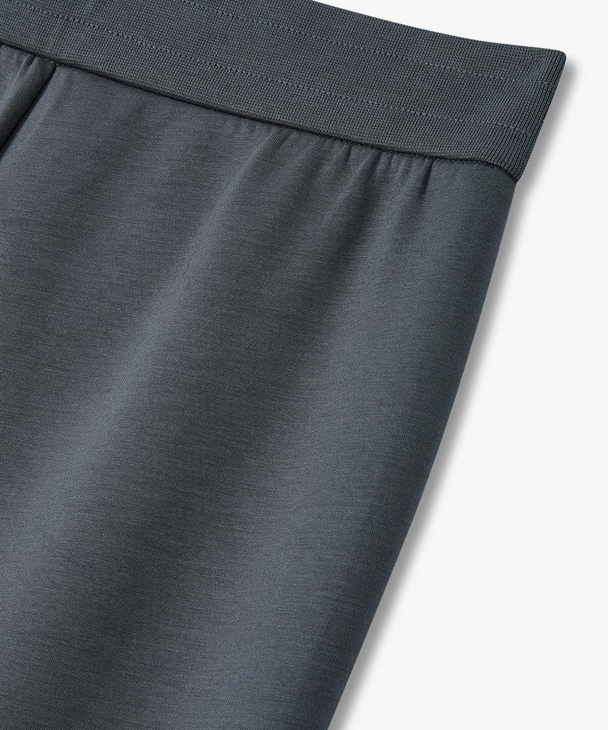아르마니 익스체인지(ARMANI EXCHANGE) 여성 톤온톤 자수 로고 조거 팬츠 _스틸그레이_A425341507