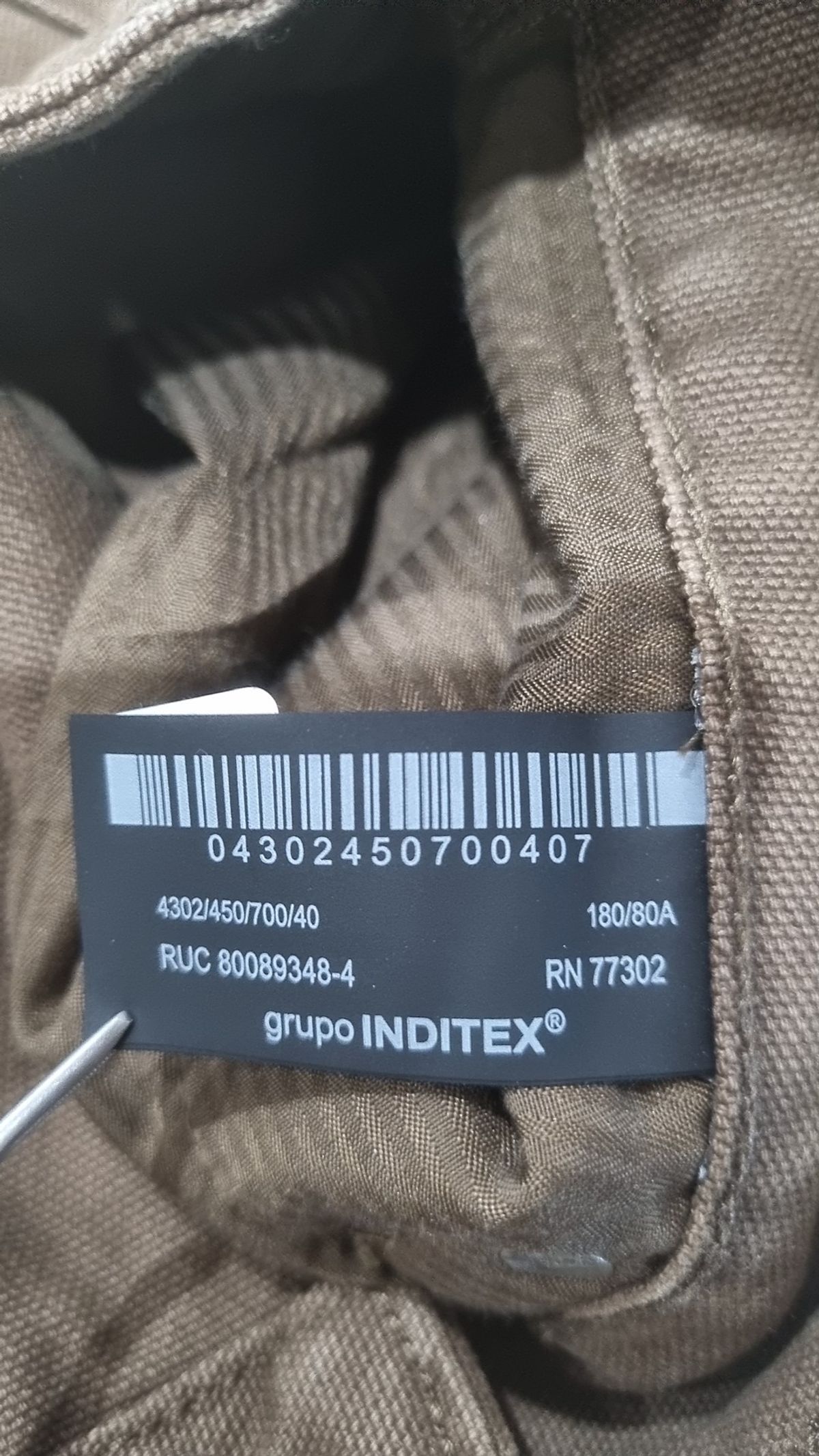 자라(ZARA) 코튼 팬츠 180/80A