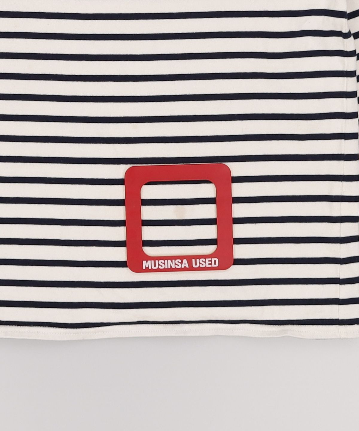 마리떼 프랑소와 저버(MARITHÉ + FRANҪOIS GIRBAUD) BORDER STRIPE LONG SLEEVE pink S
