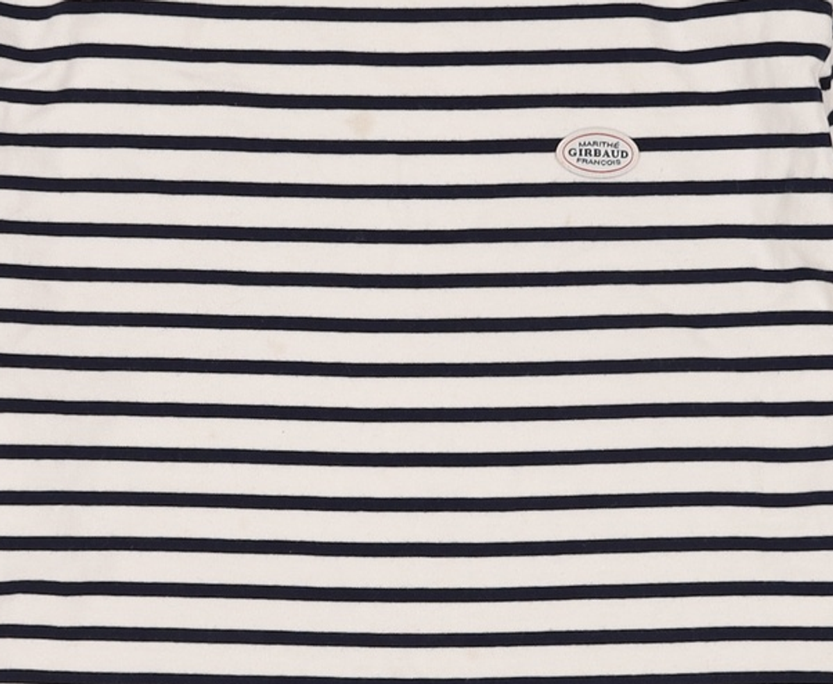 마리떼 프랑소와 저버(MARITHÉ + FRANҪOIS GIRBAUD) BORDER STRIPE LONG SLEEVE pink S
