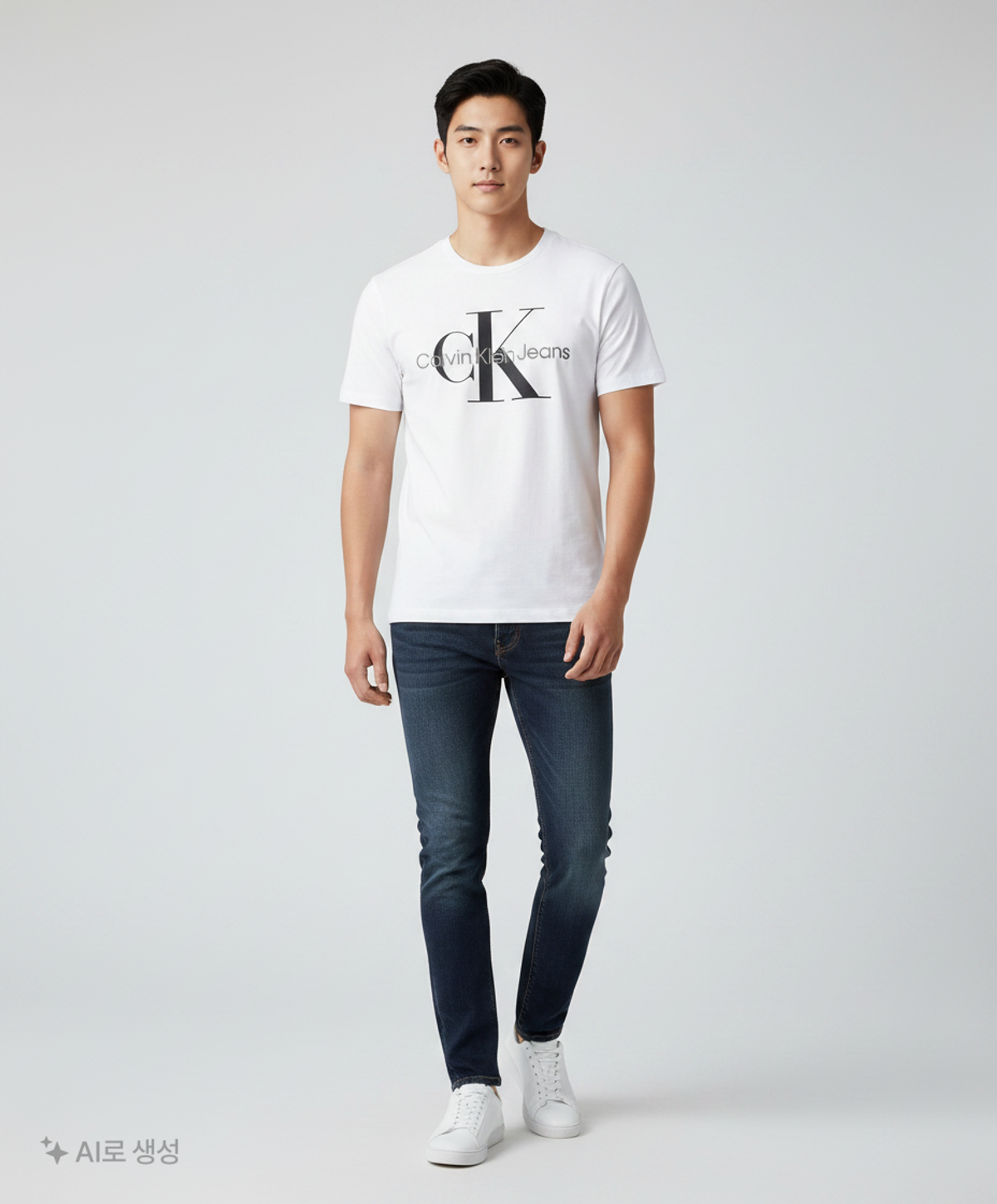 캘빈클라인 진(CALVIN KLEIN JEANS) 반소매 티셔츠 M