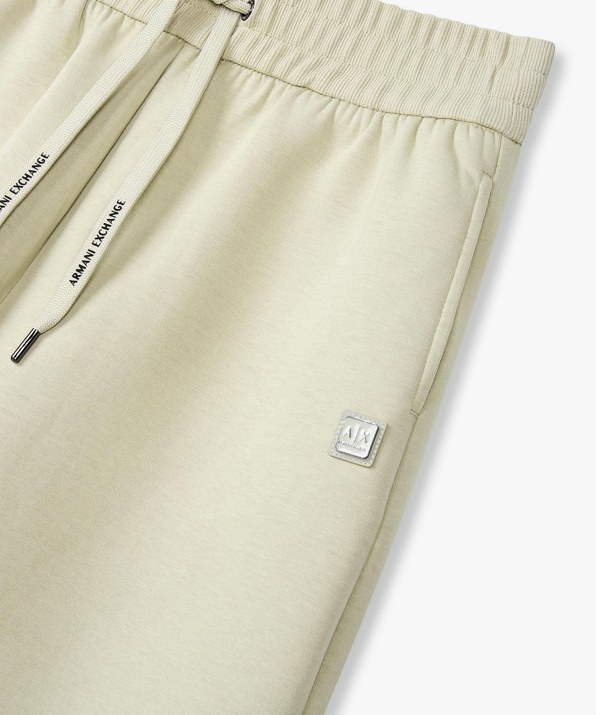 아르마니 익스체인지(ARMANI EXCHANGE) 여성 스트레치 버뮤다 스웨트팬츠 _베이지_A426141511