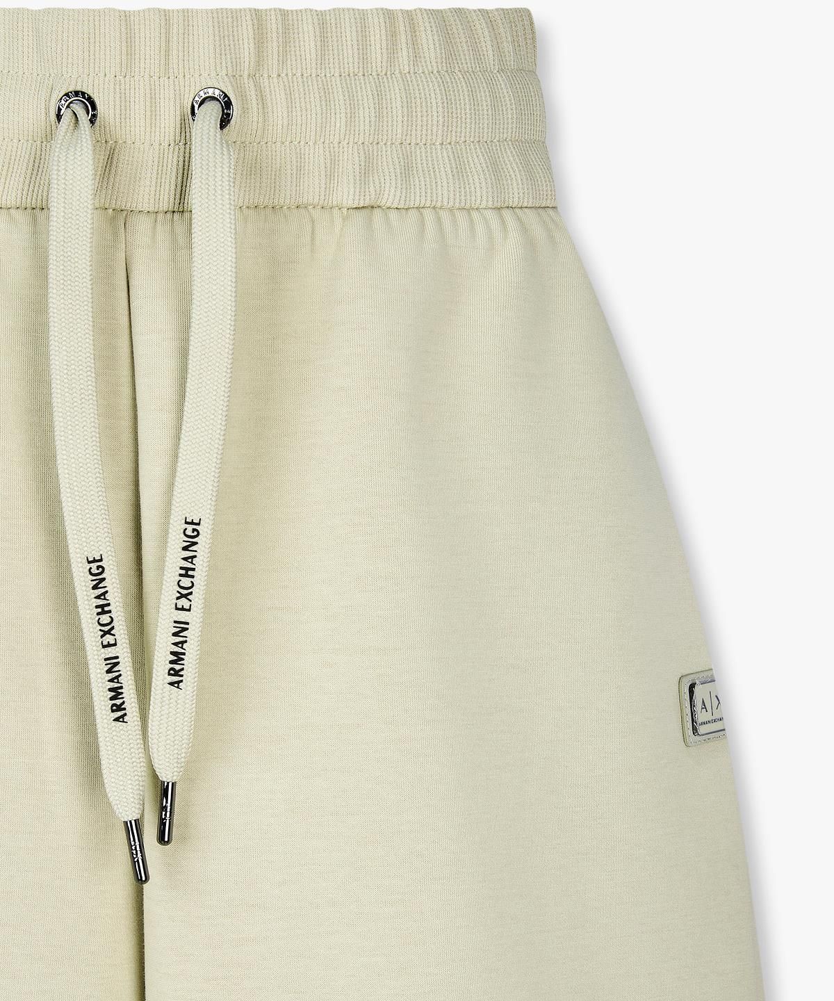 아르마니 익스체인지(ARMANI EXCHANGE) 여성 스트레치 버뮤다 스웨트팬츠 _베이지_A426141511