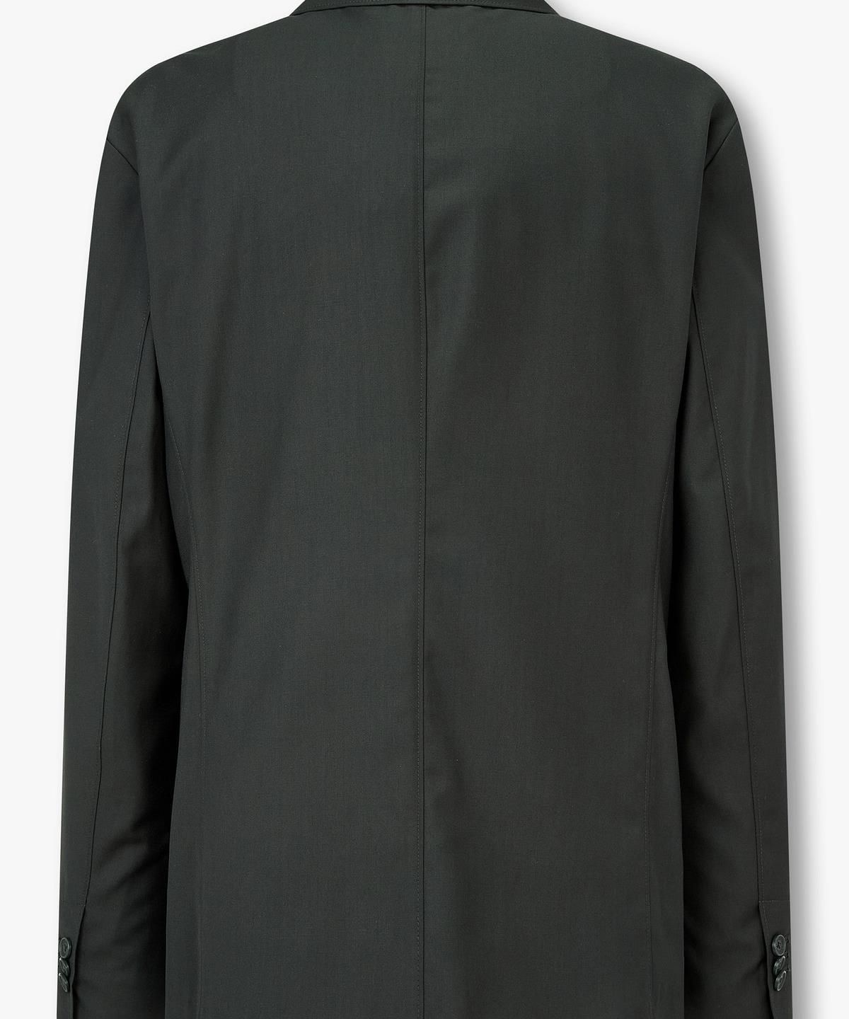 아르마니 익스체인지(ARMANI EXCHANGE) 남성 폴리 블렌드 노치트 라펠 자켓 _파티그_A415110007