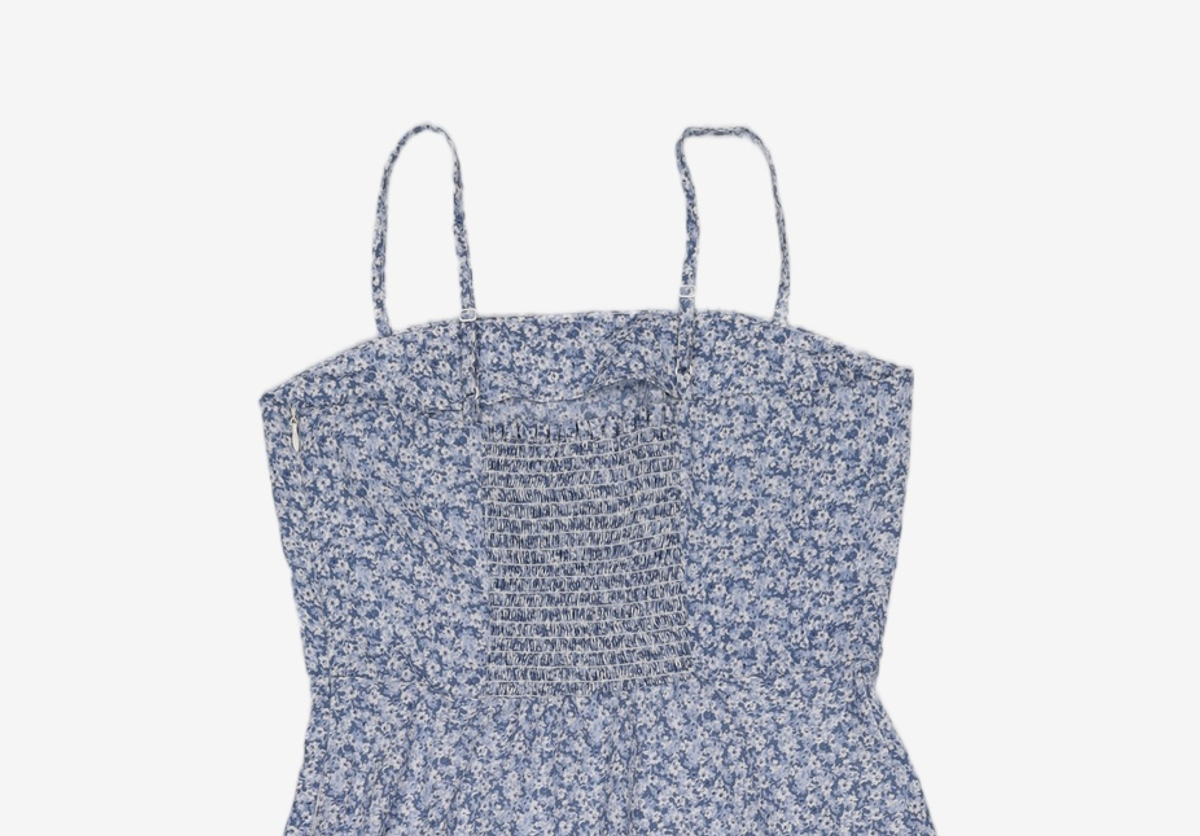 루루서울(LOULOUSEOUL) Brooke Slim Dress (Scarf Set / Gray) L
