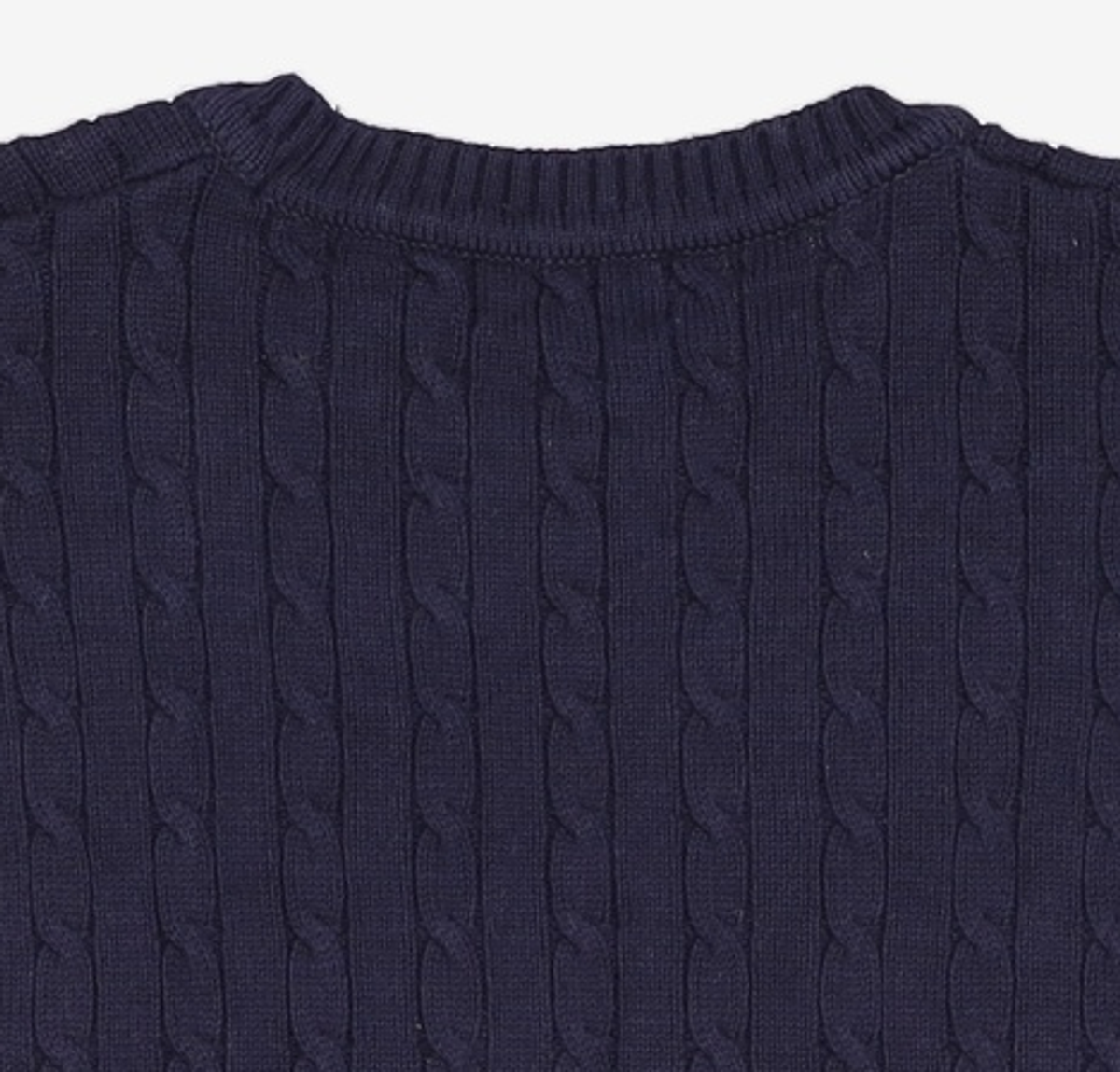 예일(YALE) HERITAGE DAN CABLE KNIT TEE NAVY L