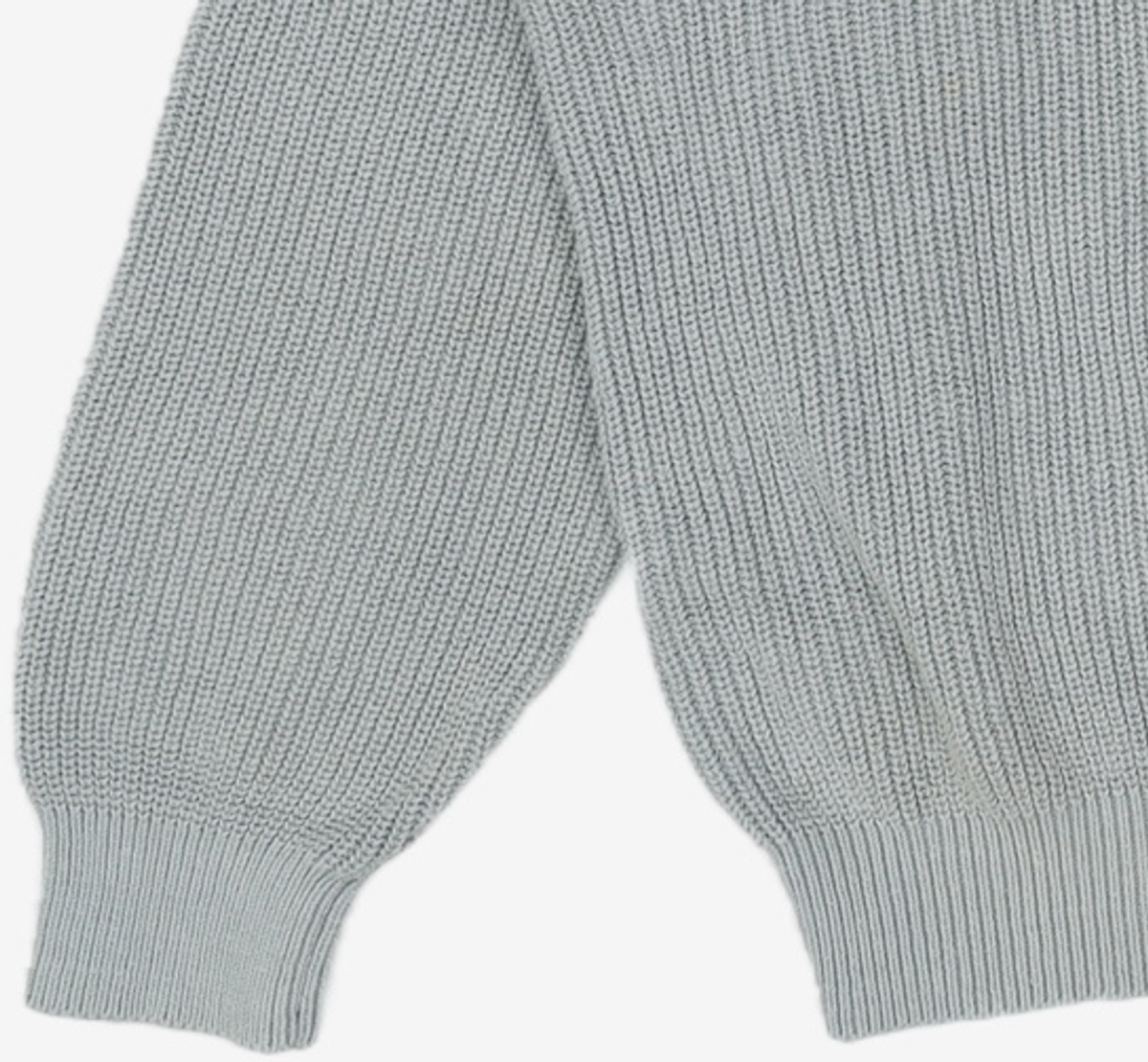 키뮤어(KIIMUIR) (22FW)(5 COLOR) 코튼 워셔블 하프 반집업 니트 M