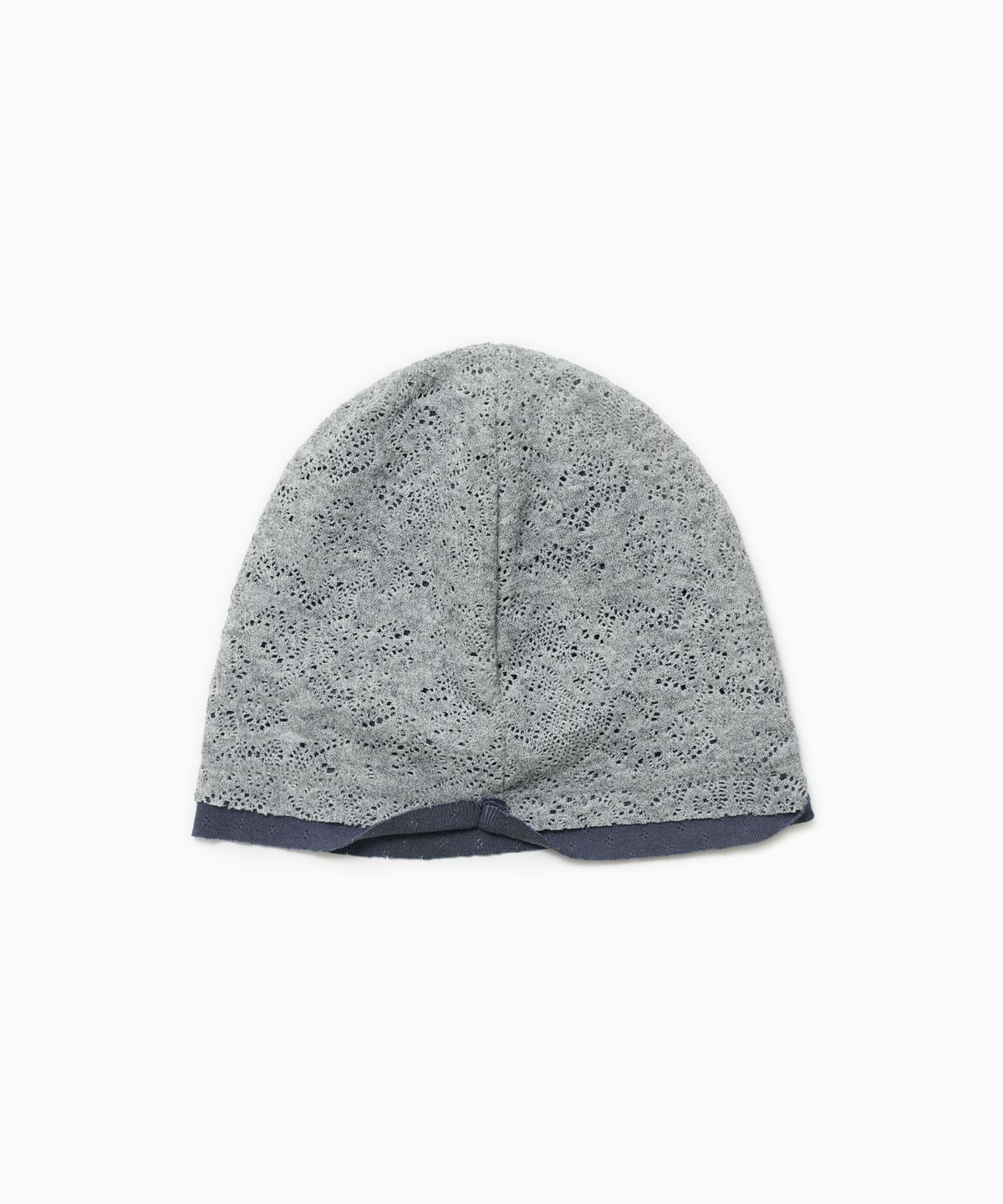 오헤시오(OHESHIO) REVERSIBLE LAYERED KNIT BEANIE, GRAY