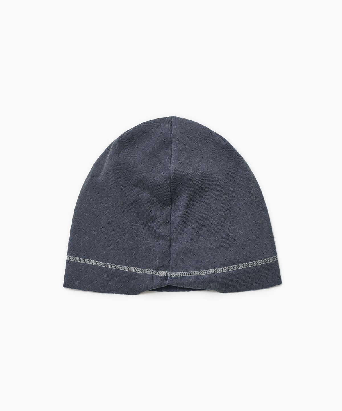 오헤시오(OHESHIO) REVERSIBLE LAYERED KNIT BEANIE, GRAY