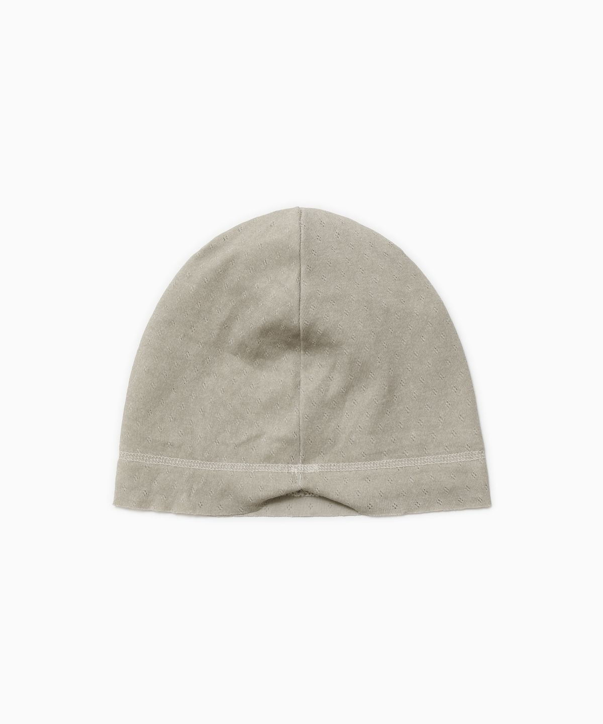 오헤시오(OHESHIO) REVERSIBLE LAYERED KNIT BEANIE, CREAM